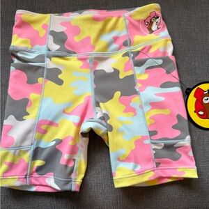 Buc-ee's Camo Kids Bike Shorts